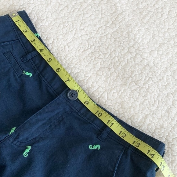 Columbia PFG Super Bonehead Shorts Womens 6 Blue Green Seahorse Print 6" inseam - Picture 9 of 11